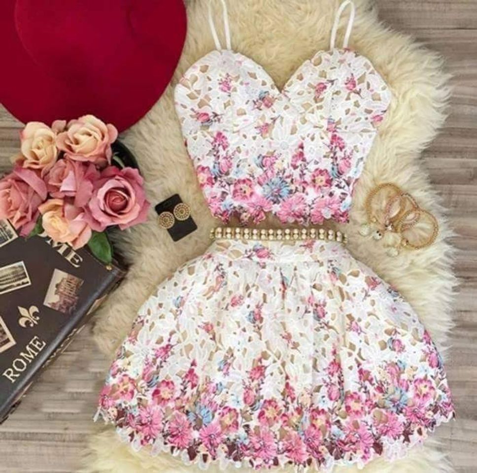 Fashion Conjunto floral