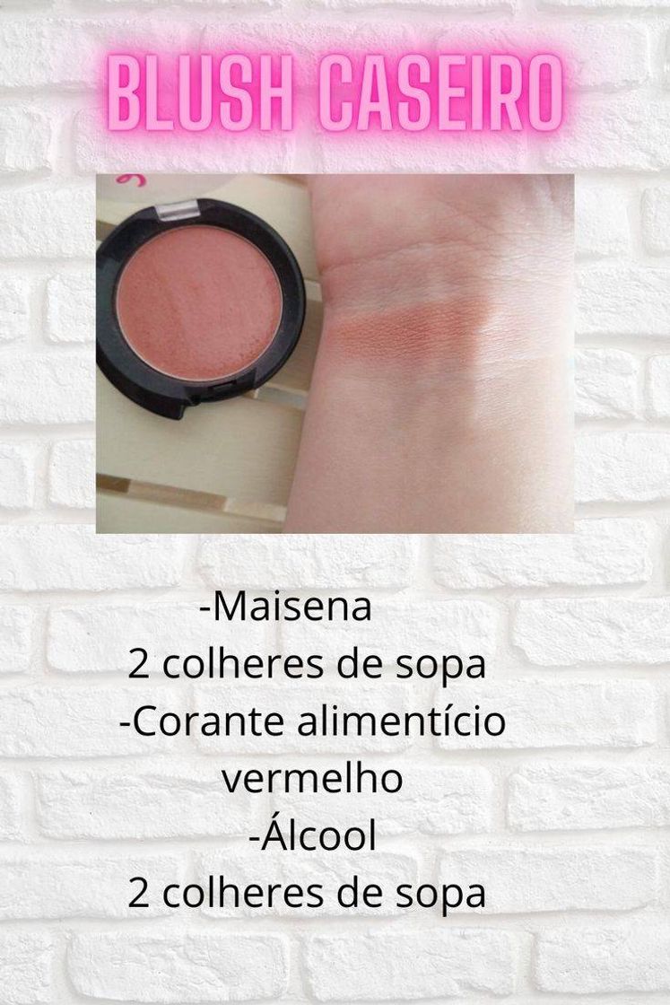 Moda Blush caseiro