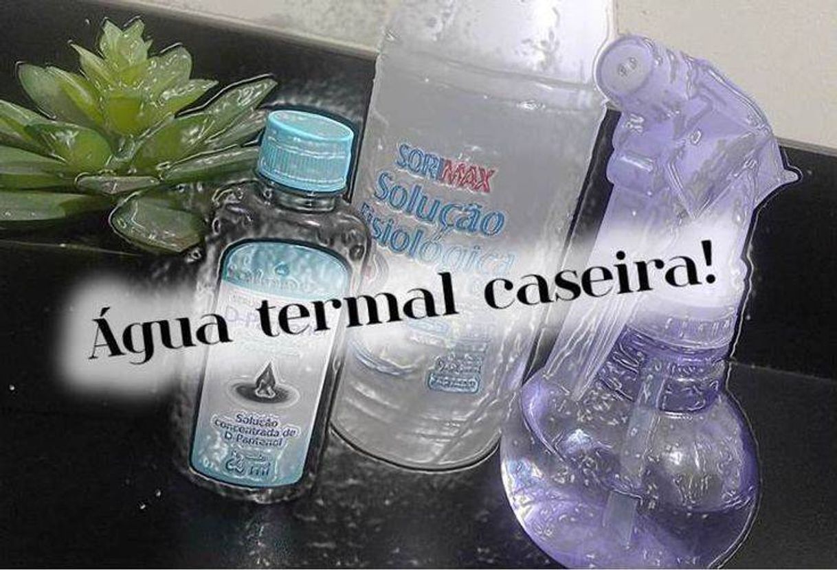 Moda Água termal caseiro