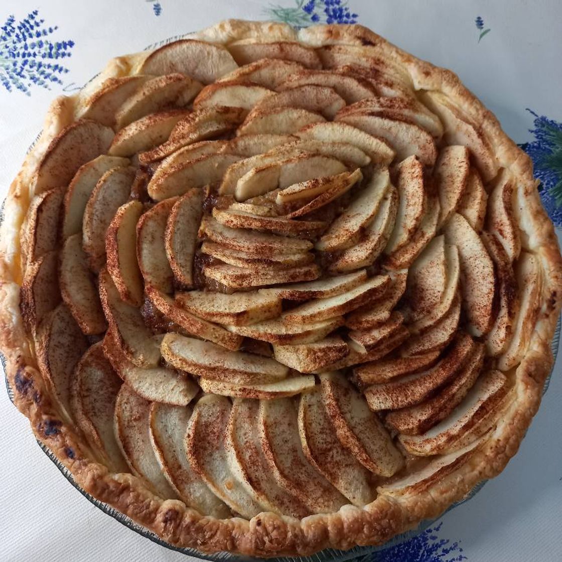 Fashion Tarte de Maçã com Manteiga de Amendoim 