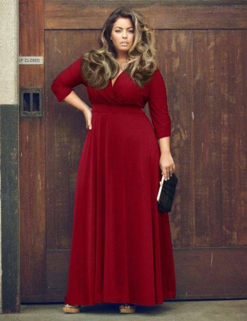 Product Lover-Beauty Mujer Plus Size Sexy con Cuello En V Vestido De Boho