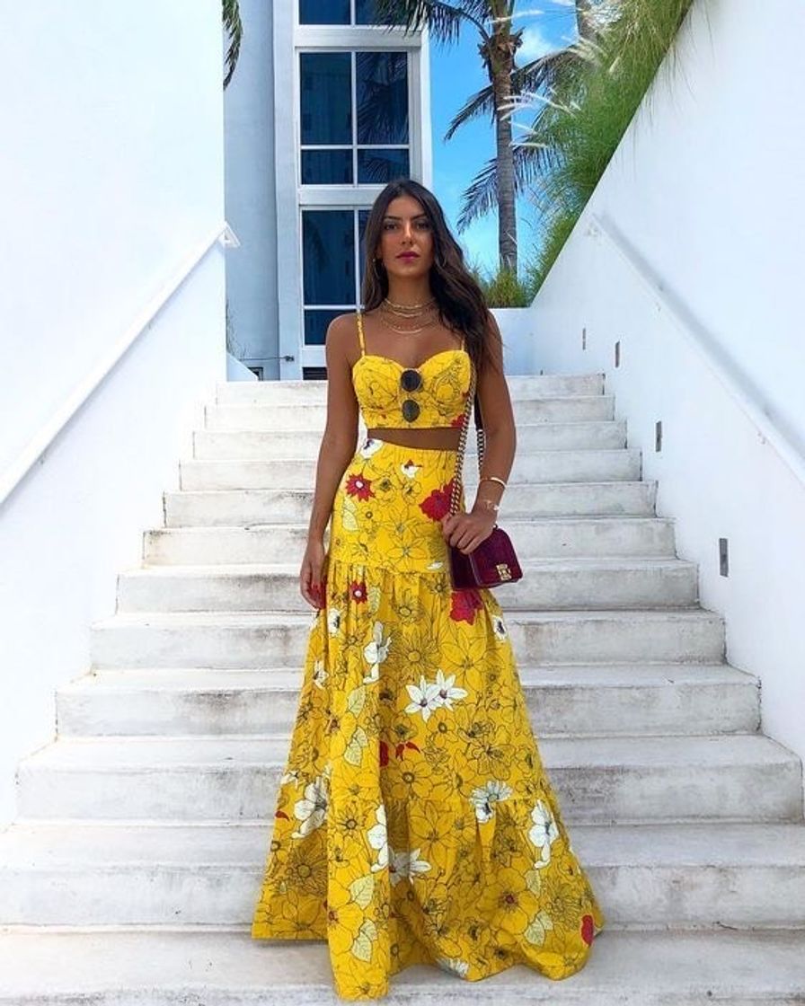 Fashion Amarelo Pra Mulher que Arraza 