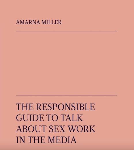 The responsible guide to talk about sex work in the media
