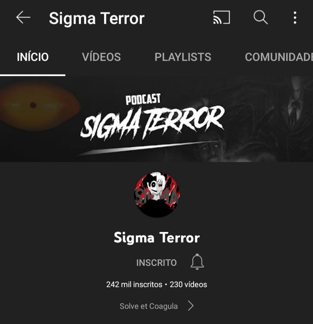 Moda Sigma terror