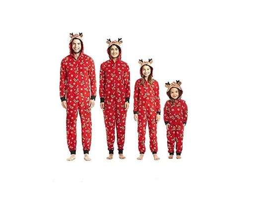 Pijamas una Pieza Familiares de Navidad