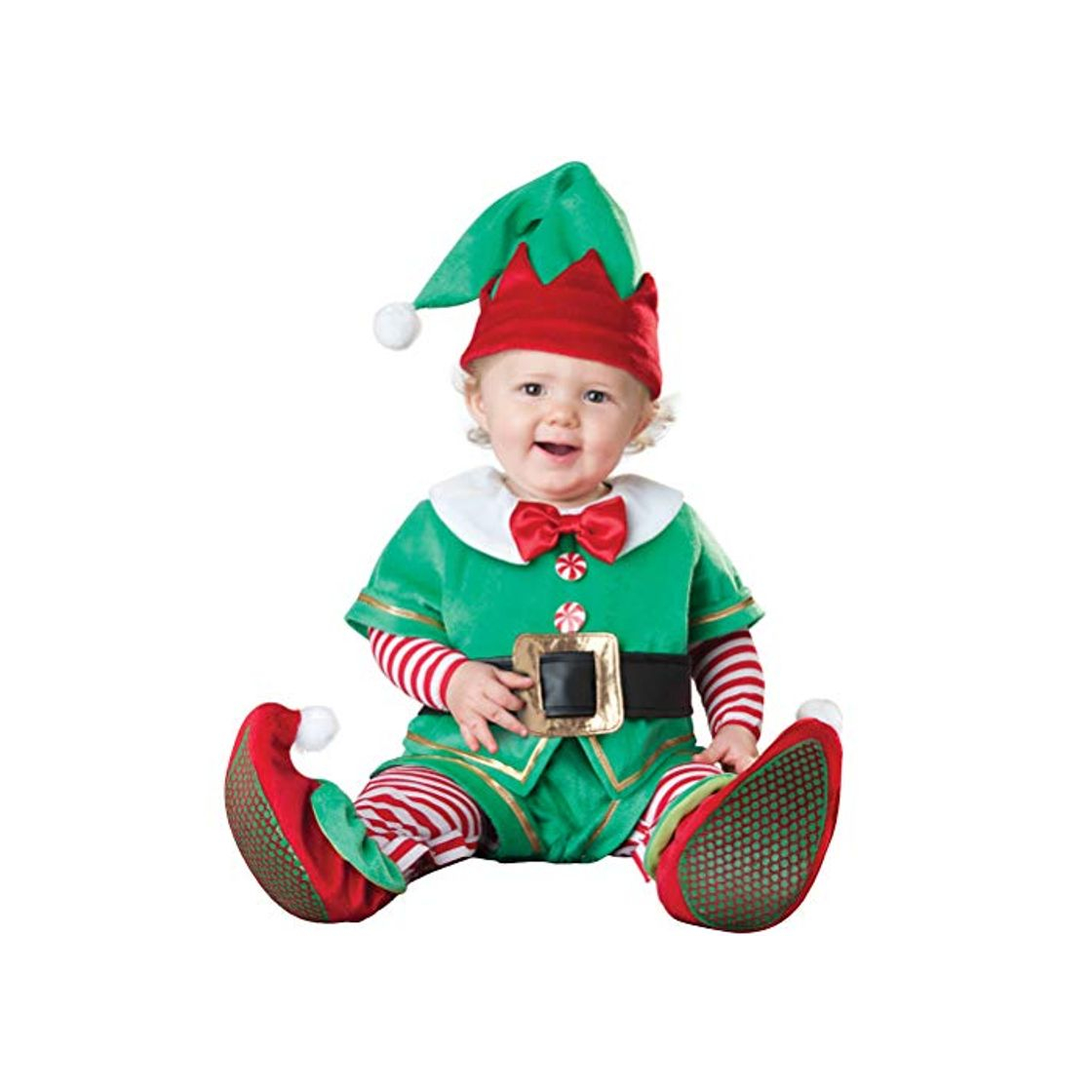 Social Odziezet Navidad Conjunto Bebé Niño Niña Papá Noel Elf Reno Muñeco de
