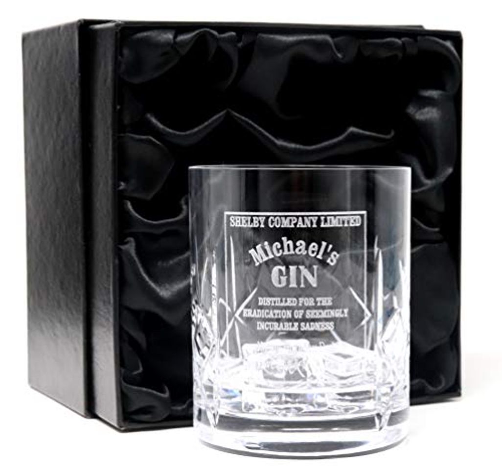 Products Vaso de cristal con diseño de ginebra de Peaky Blinders