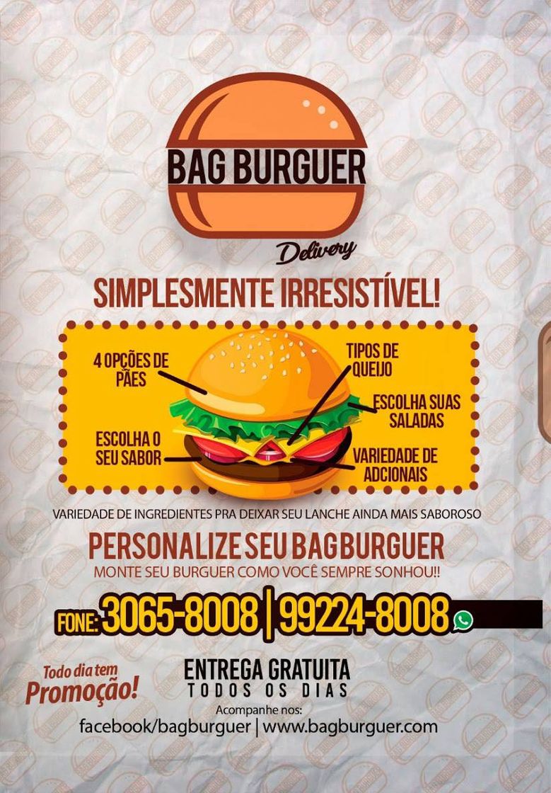 Restaurants Bag Burguer