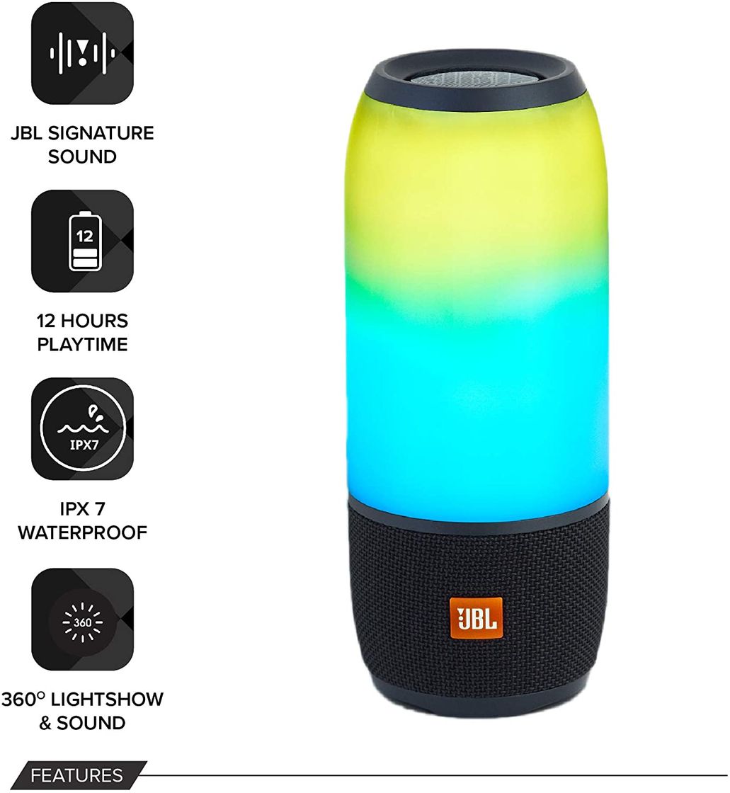 Electrónica JBL Pulse 3  - Altavoz Bluetooth portátil