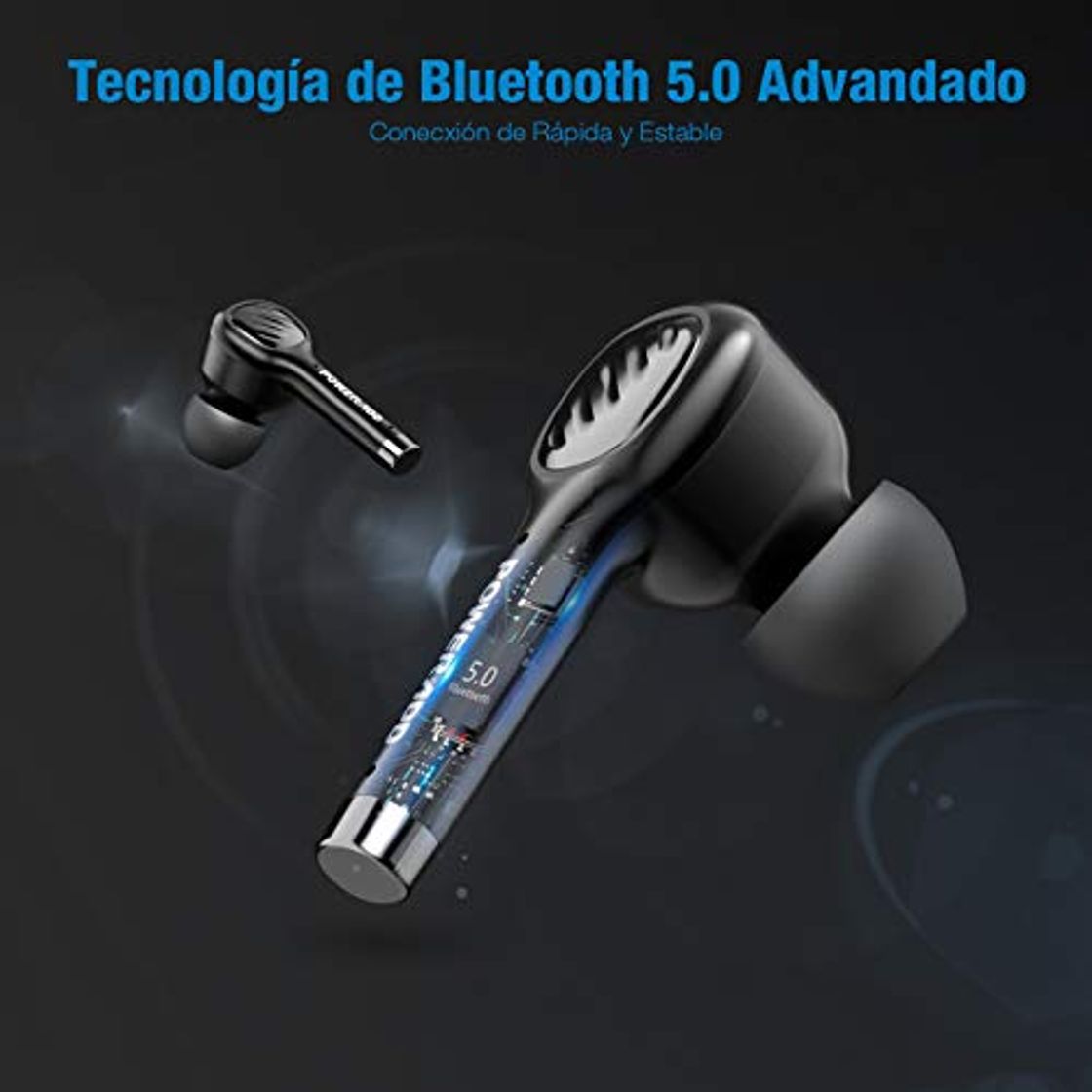 Product POWERADD Auricular Bluetooth True Wireless Bluetooth 5