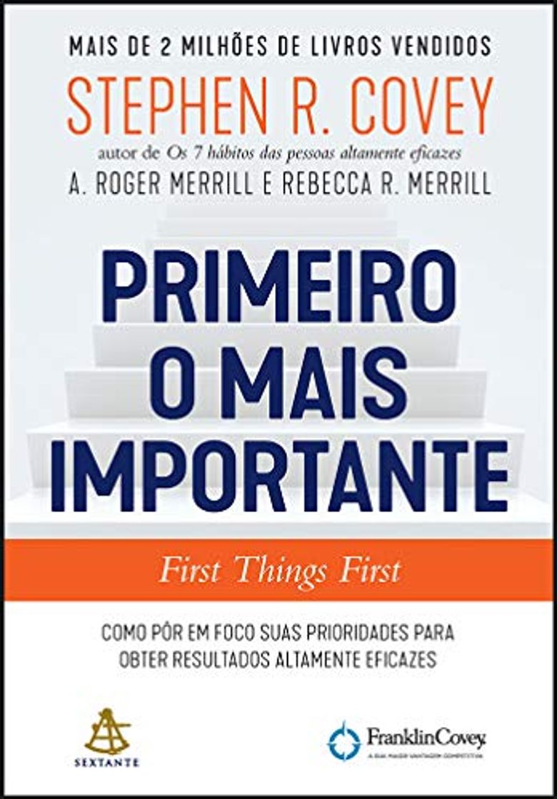 Book Primeiro O Mais Importante