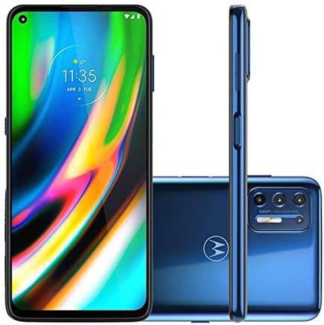 Producto Smartphone Motorola XT2087 Moto G9 Plus Azul Índigo128GB Tel