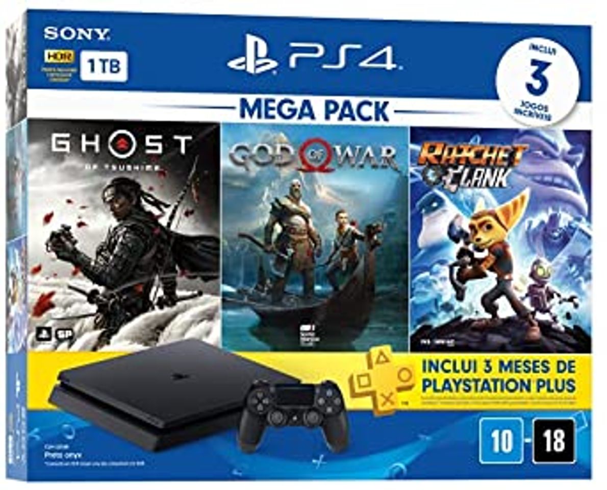 Producto Console PlayStation 4 Mega Pack 18