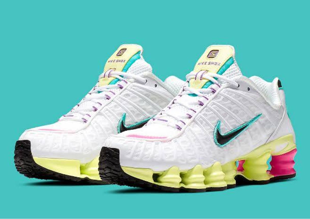 Fashion Nike shox TL 12 springs 💜💚💙