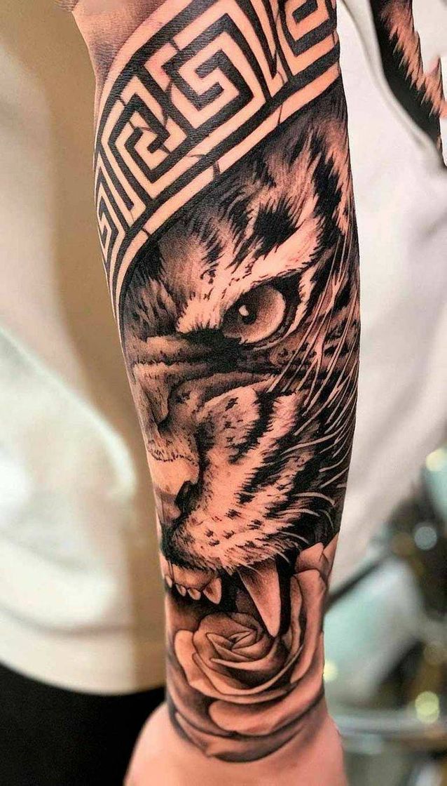 Fashion Tattoo de Tigre 