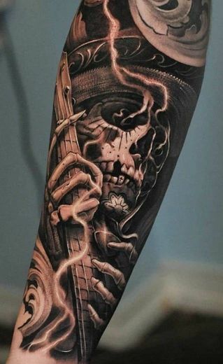 Tattoo de caveira