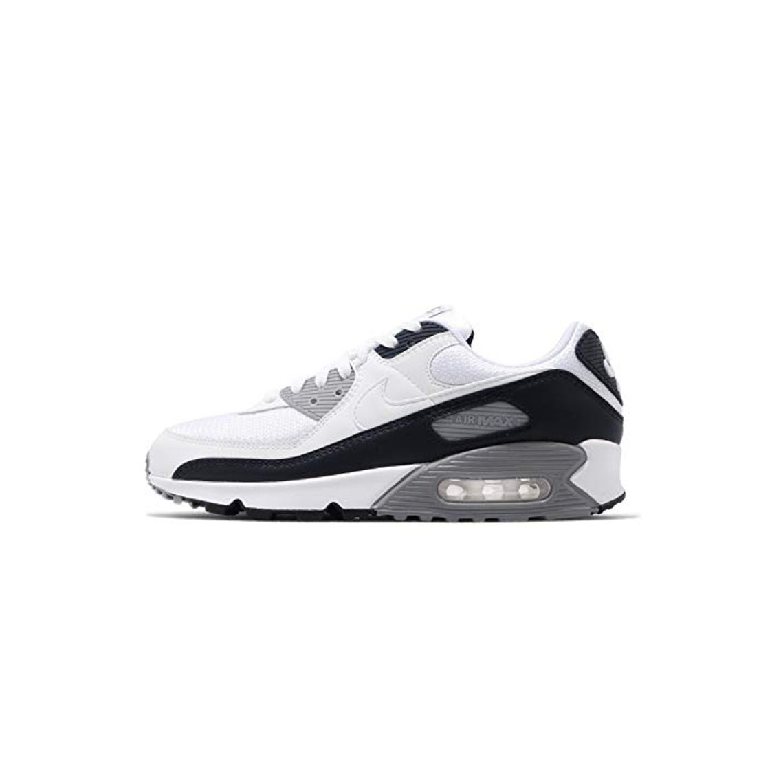 Moda Nike Air MAX 90 S, Zapatillas para Correr Hombre, White