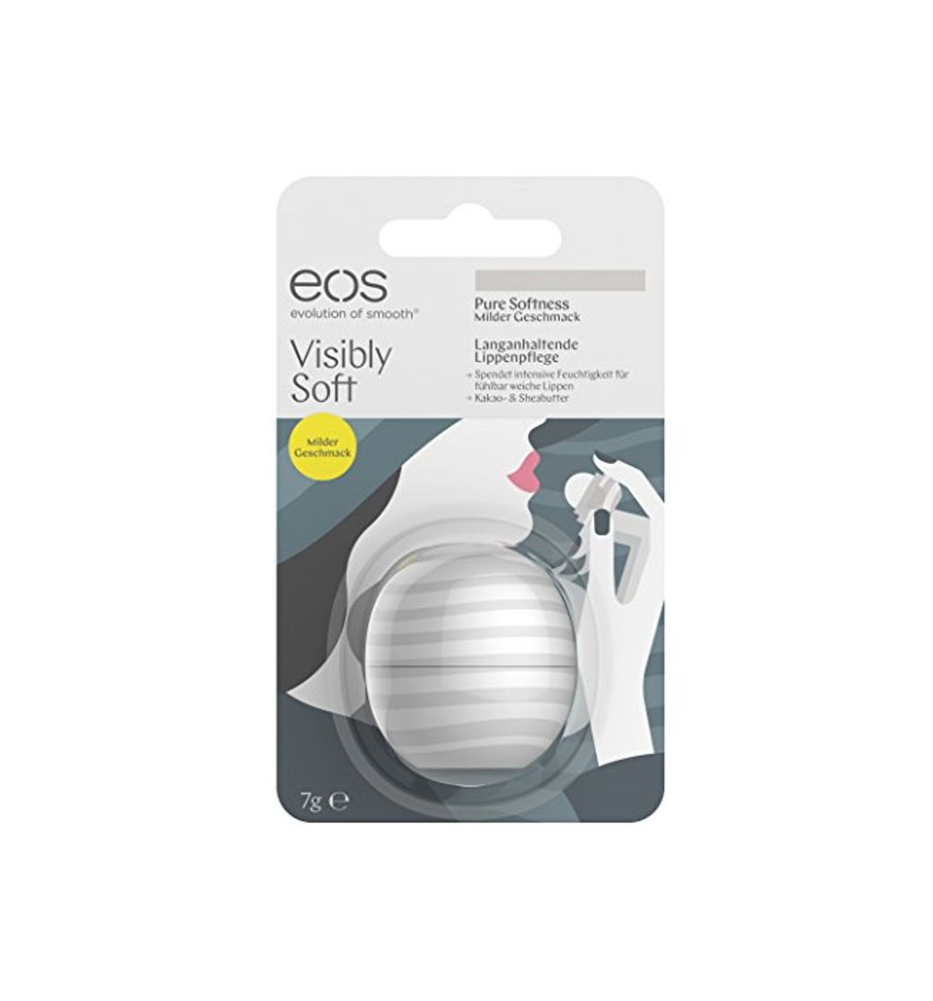 Producto EOS visibly Soft Pure softness Smooth Sphere Lip Balm unidades