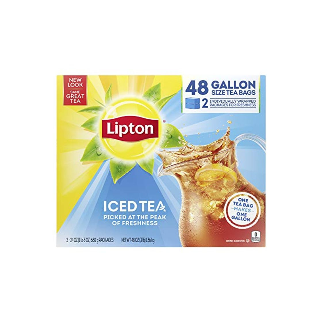 Producto Lipton Gallon Sized Black Iced Tea Bags