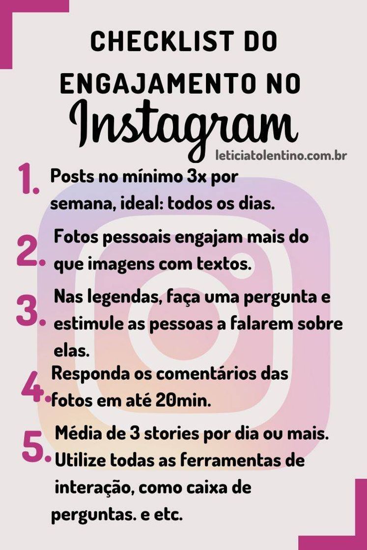 Moda Crescer no Instragram 