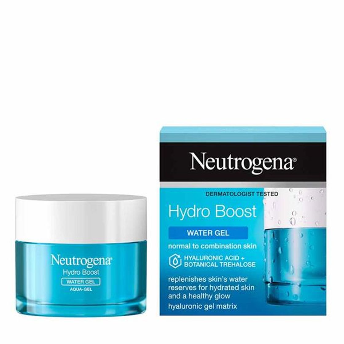 Belleza Neutrogena Limpiador Facial Gel de Agua Hydro Boost para la Eliminación de