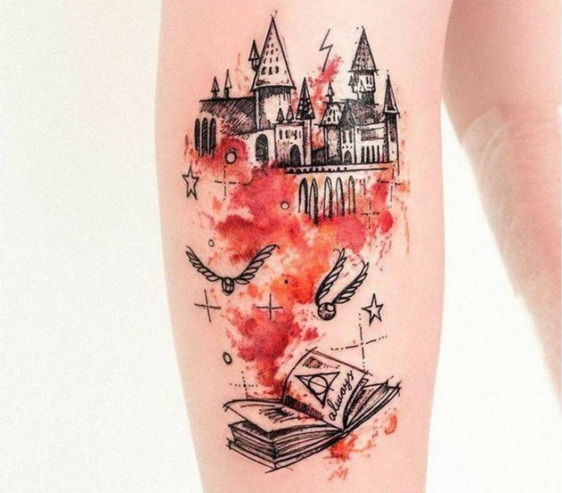 Moda Tatuagens Harry Potter