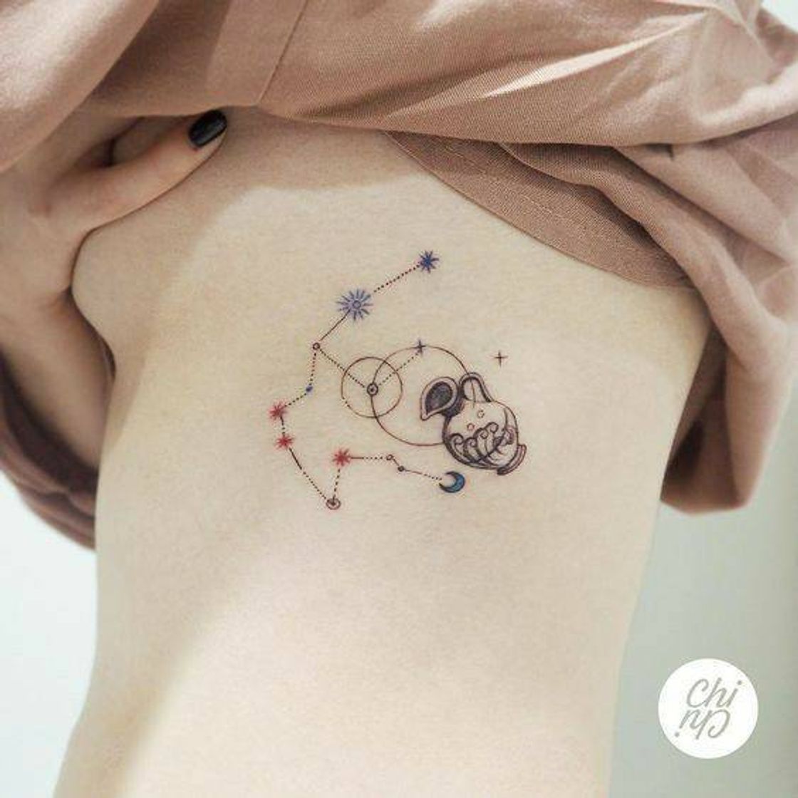 Tattoo Signo Aquário ♒