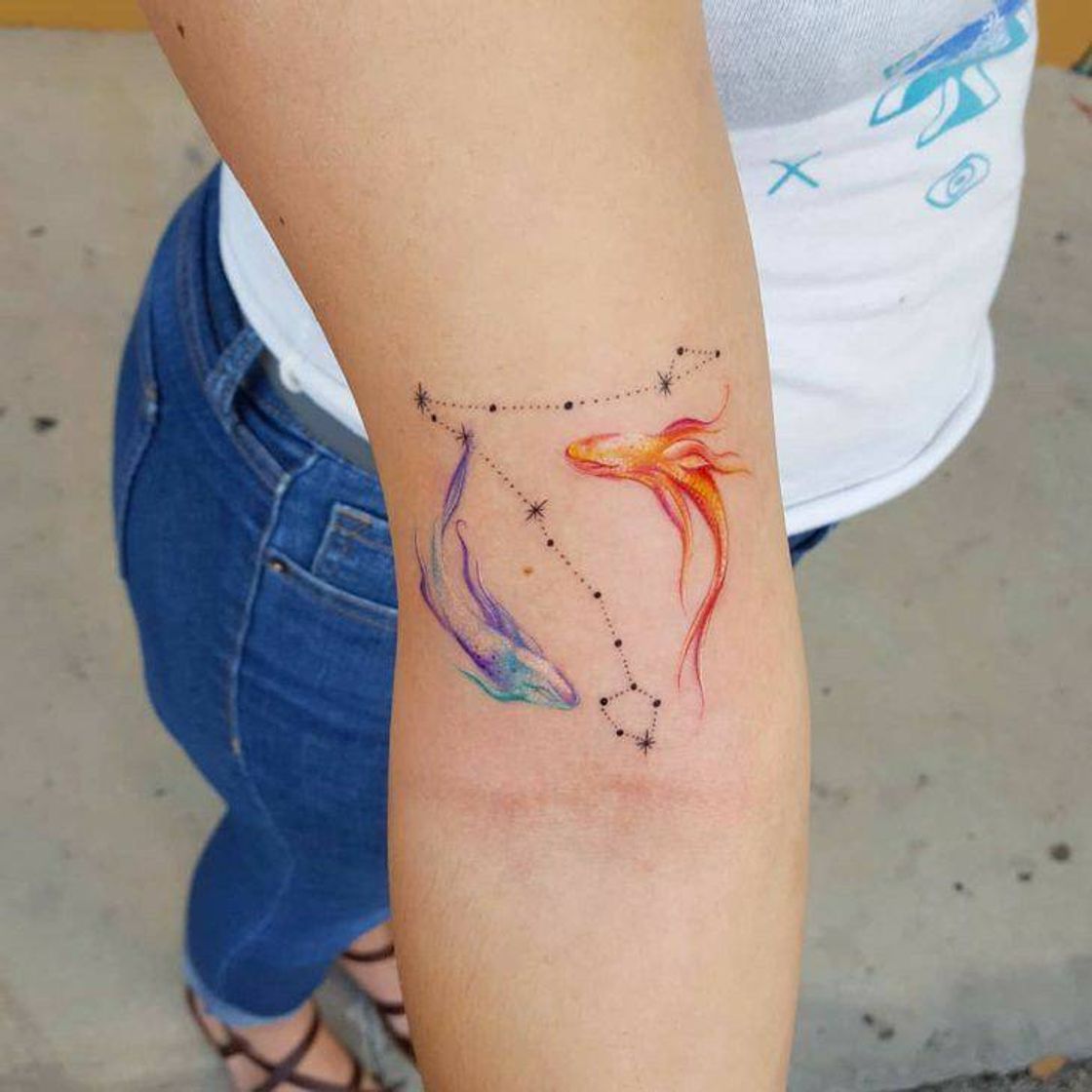 Tattoo Signo Peixes ♓