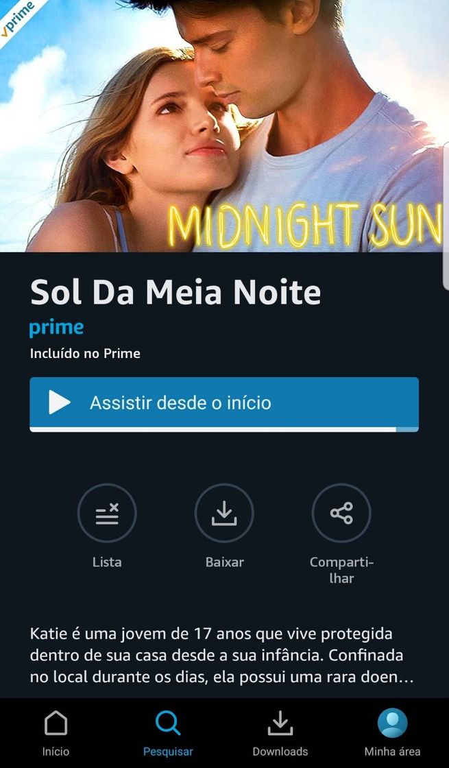 Película Sol da Meia noite