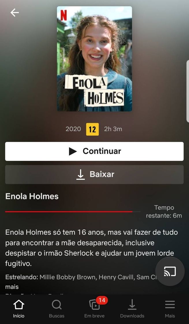 Película Enola Holmes