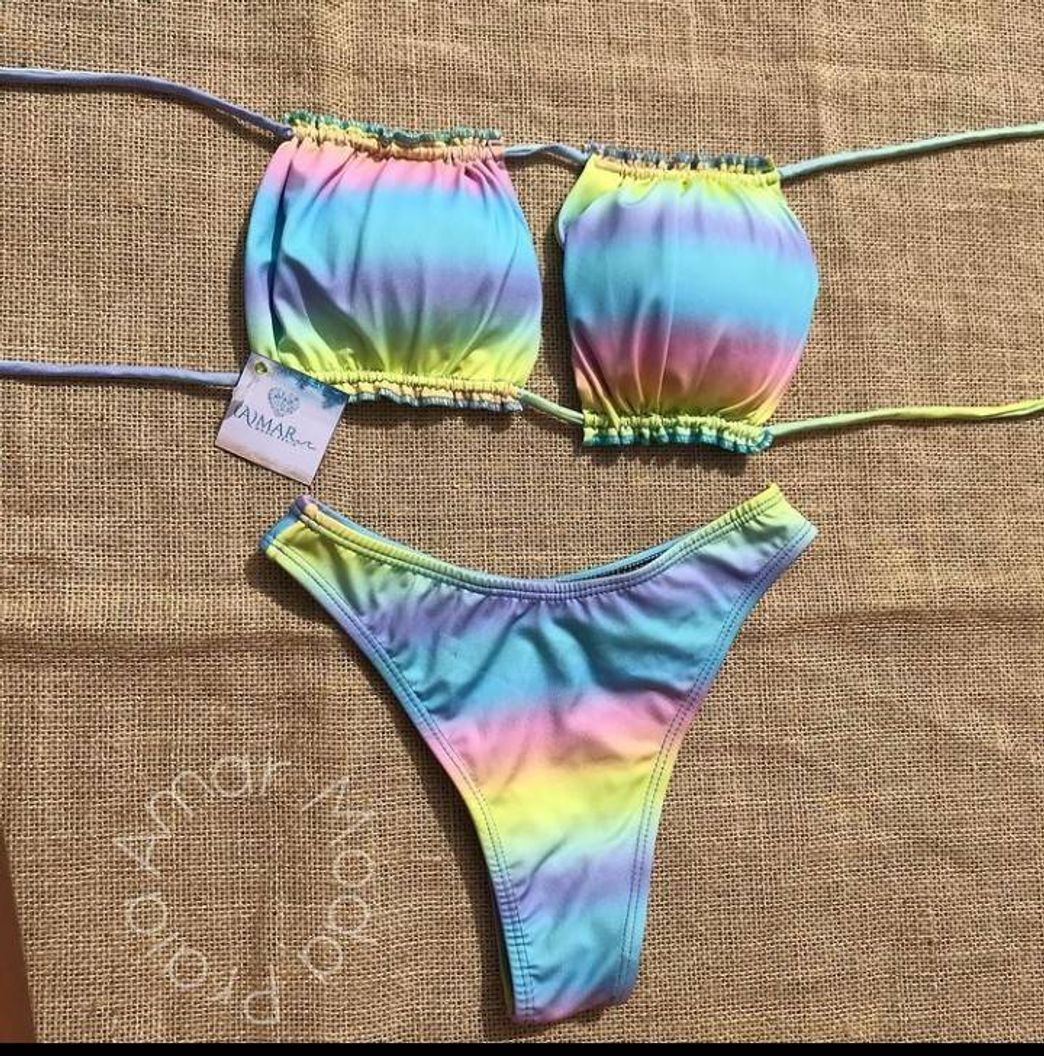 Moda Super tendência kini tie dye