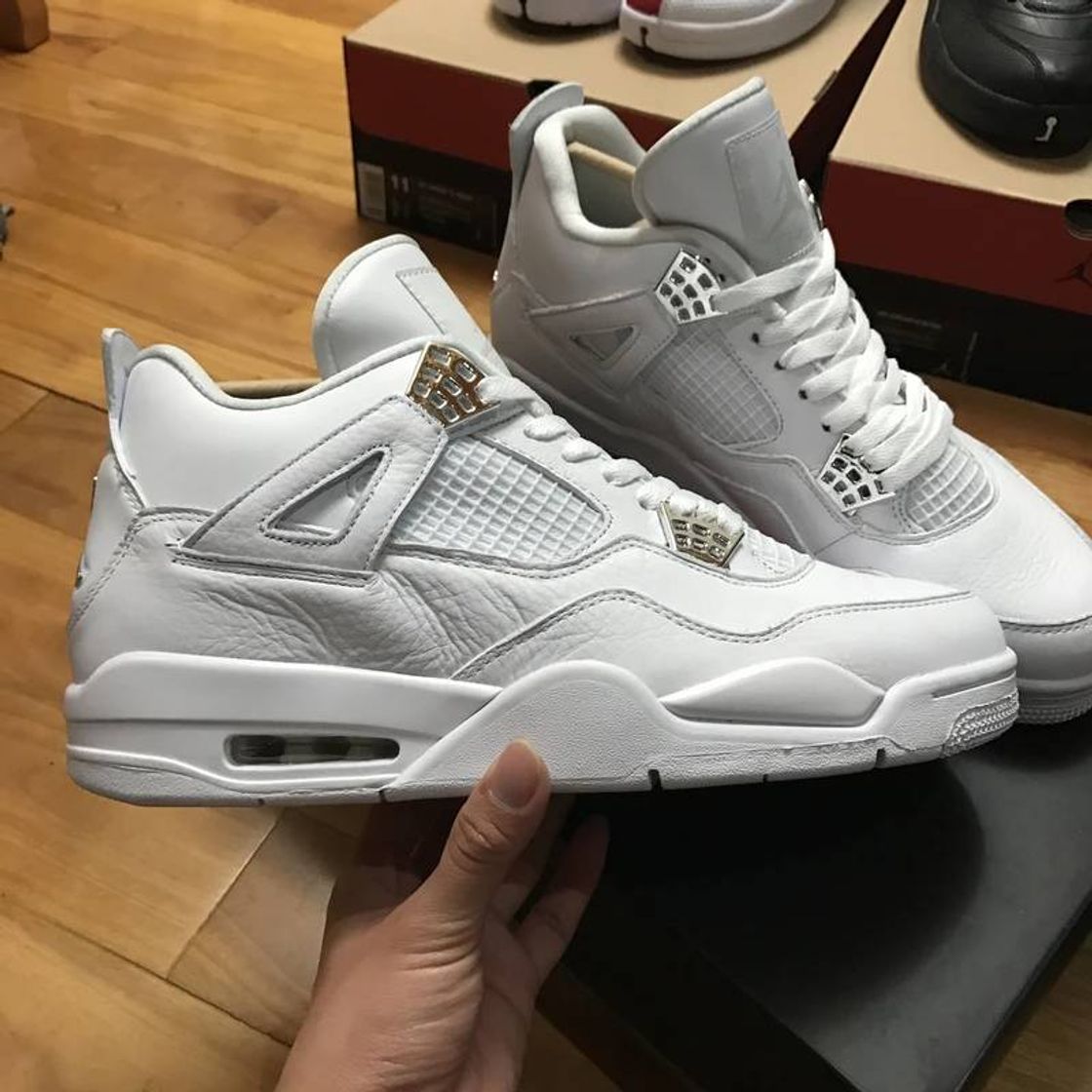 Social Tênis Air Force 4 Gs "Pure Money"