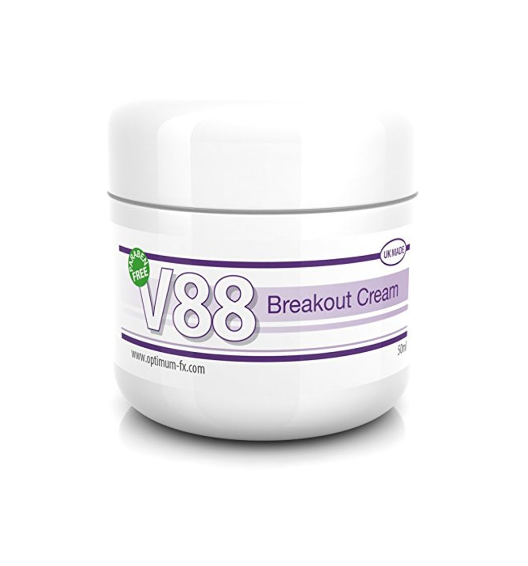 Producto V88 Crema Para Brotes Con Ácido Salicílico Para Granos Puntos Negros Imperfecciones y Piel Problemática SIN Parabenos 50 Gramos