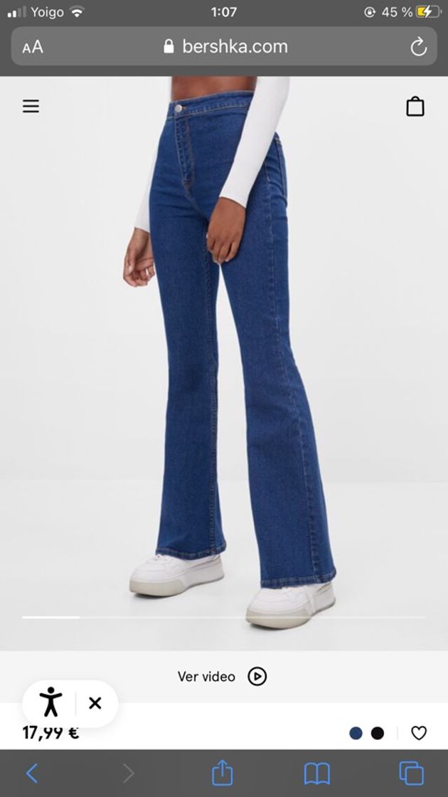 Moda Jeggings Flare High Waist - Denim - Mujer | Bershka