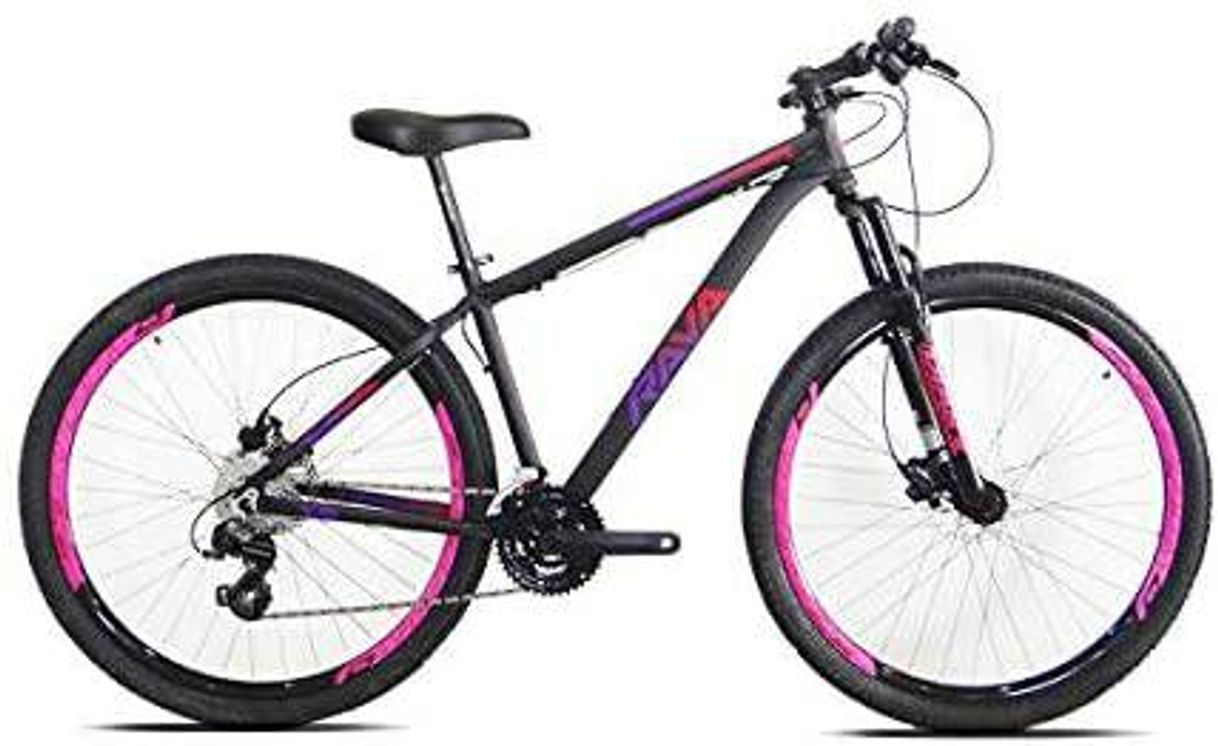 Moda Bicicleta Aro 29 Rava Pressure 21v Freio a Disco Preto