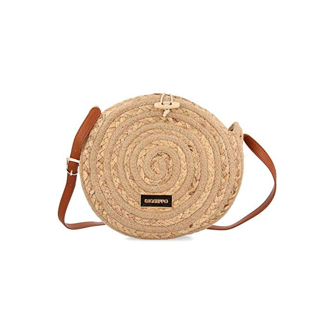 Moda GIOSEPPO CHEVERNY, Bolso bandolera para Mujer, Beige