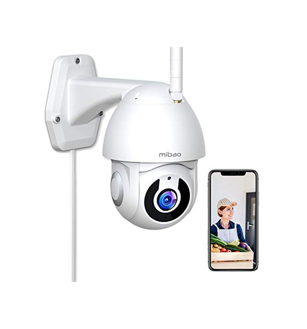 Producto 1296P Cámara de Vigilancia Exterior, Mibao WiFi Cámara con Vista panorámica