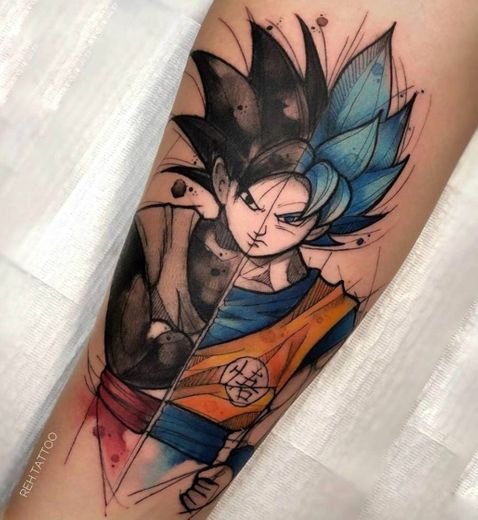 Tatuagem do Goku 🖤