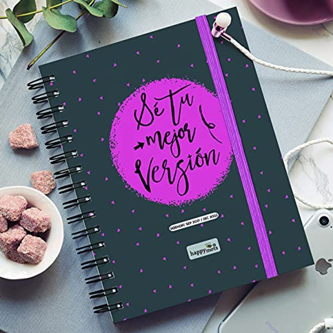 Book HappyMots - Agenda Semana Vista Sep 2021 a Dic 2022