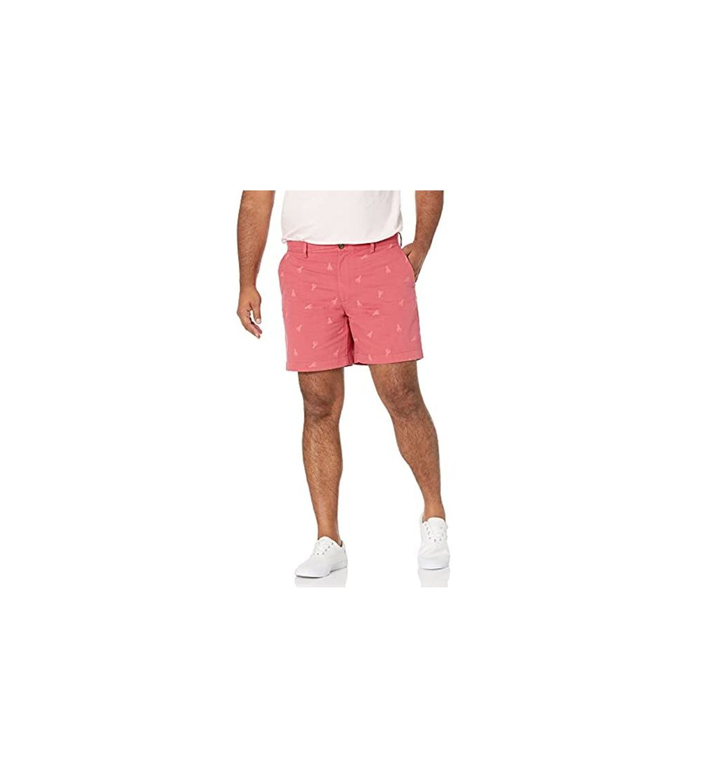 Fashion Amazon Essentials – Pantalón corto de corte entallado para hombre