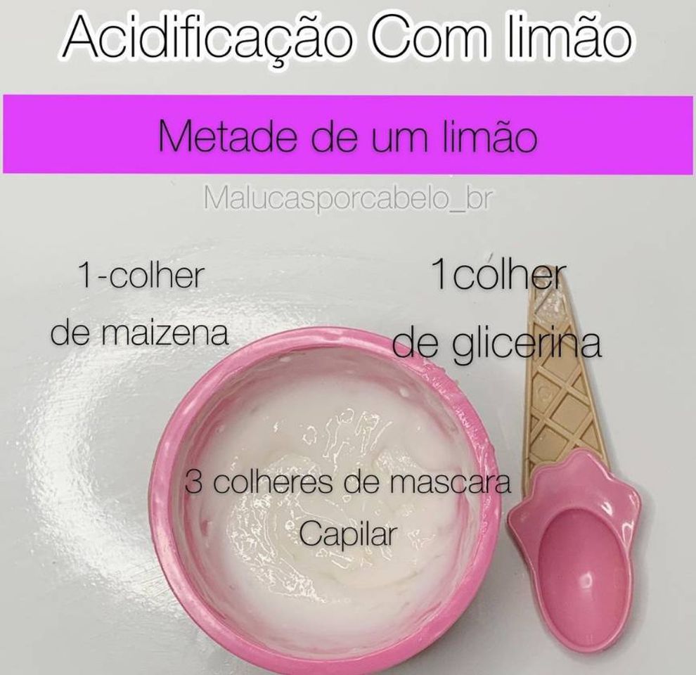 Fashion Acidificação com limão 🍋