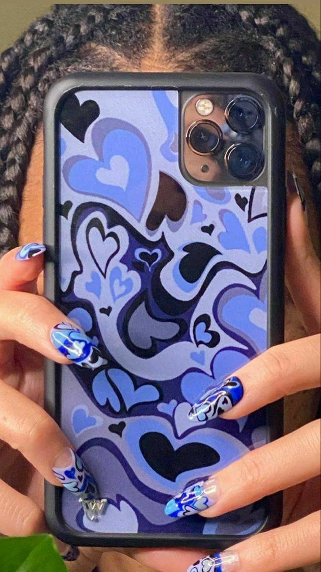 Fashion case and nails