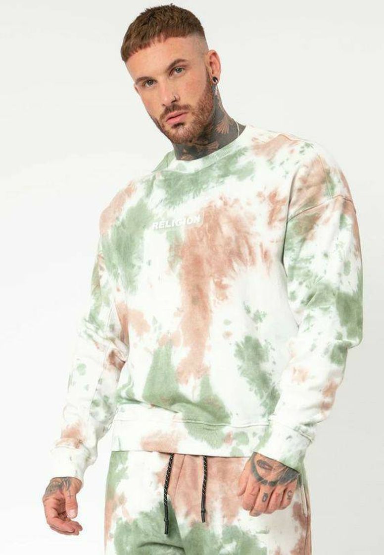 Moda Conjuto tie dye branco