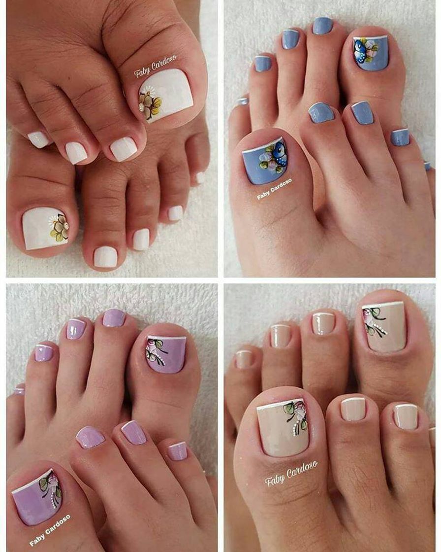 Moda Unhas dos pés