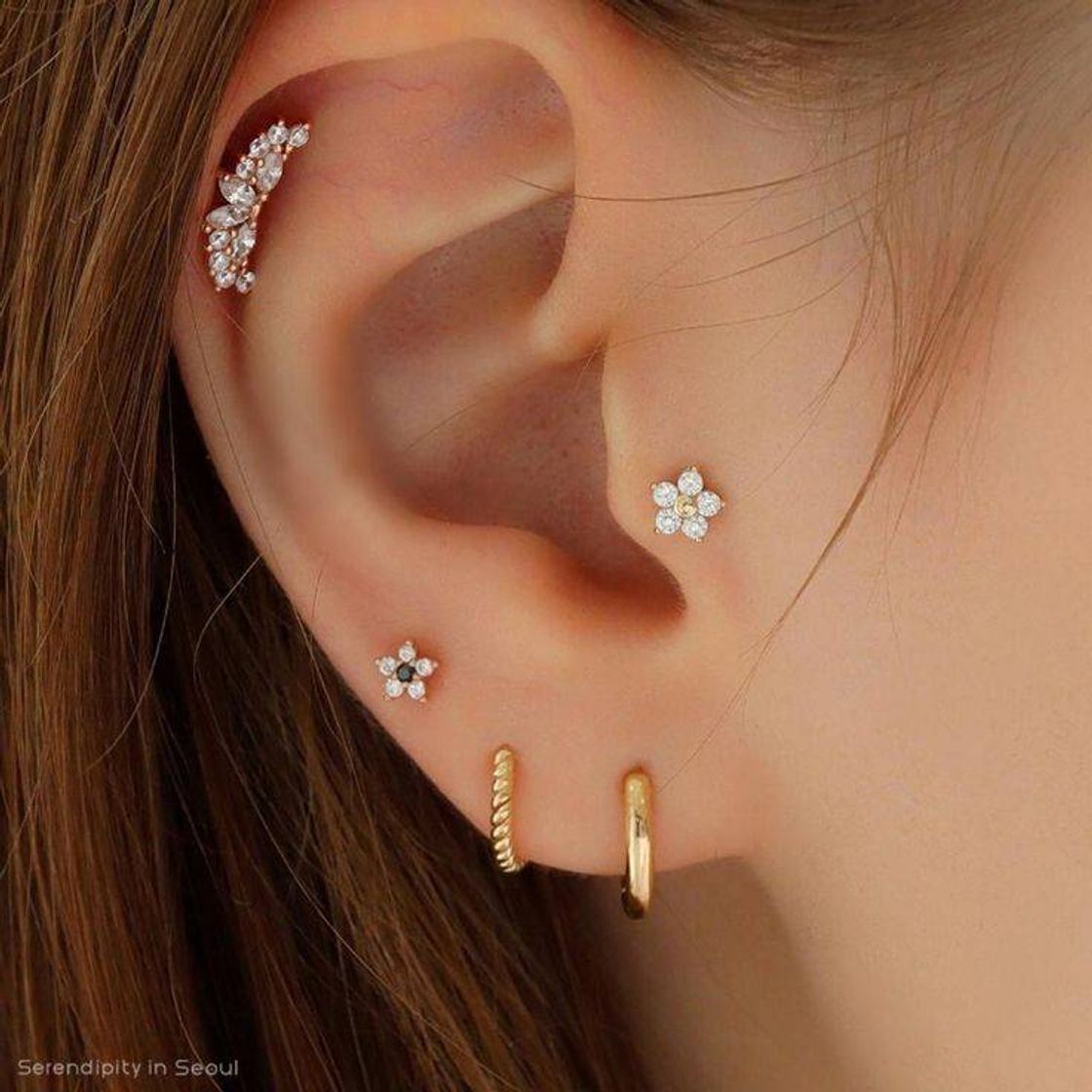 Moda Piercing orelha