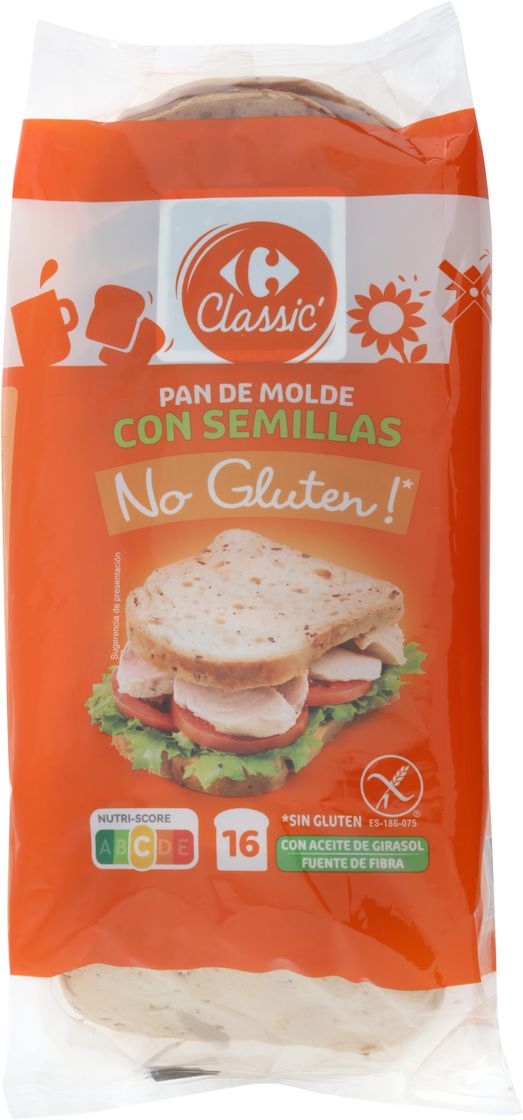 Products Pan de molde con semillas