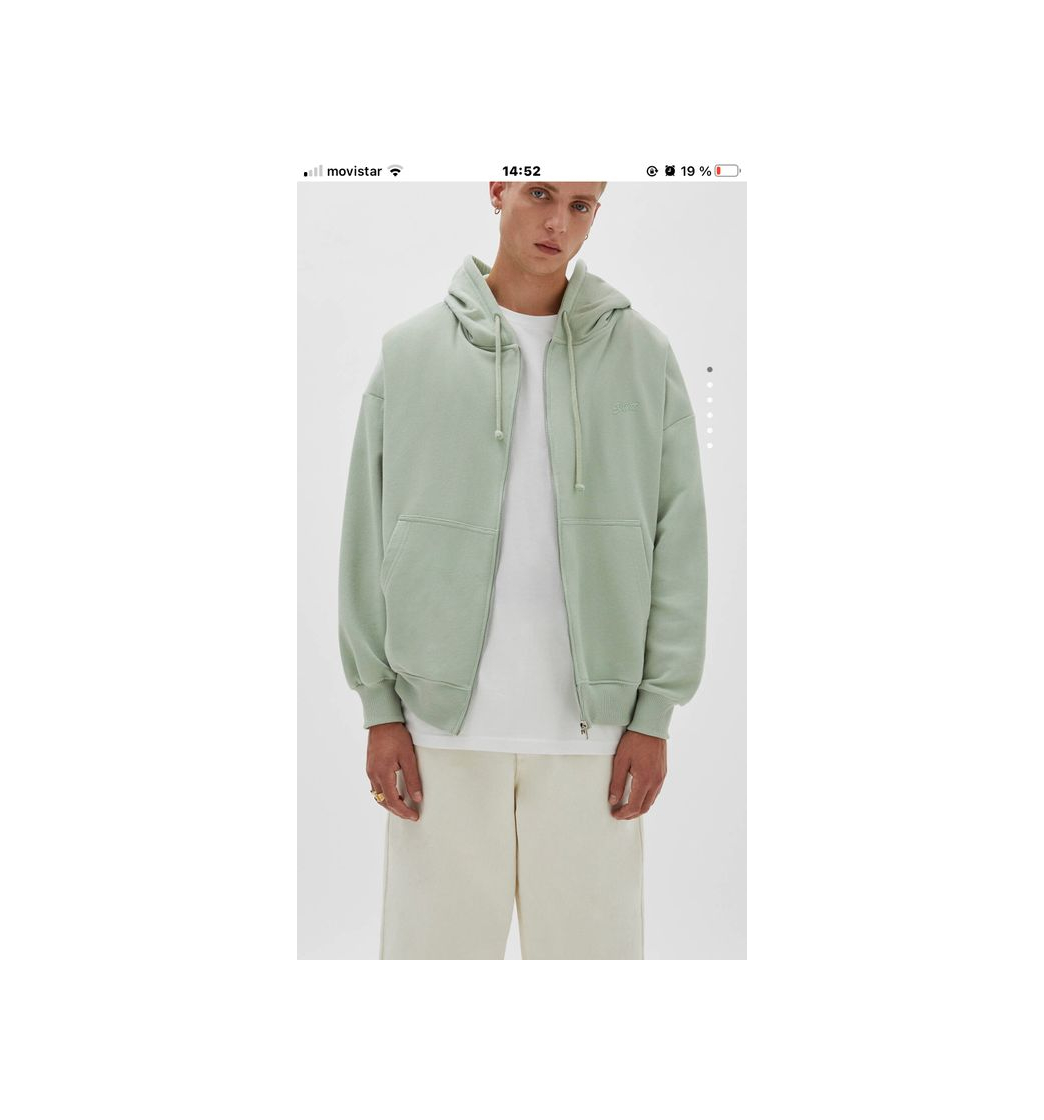 Moda Sudadera oversize aguamarina