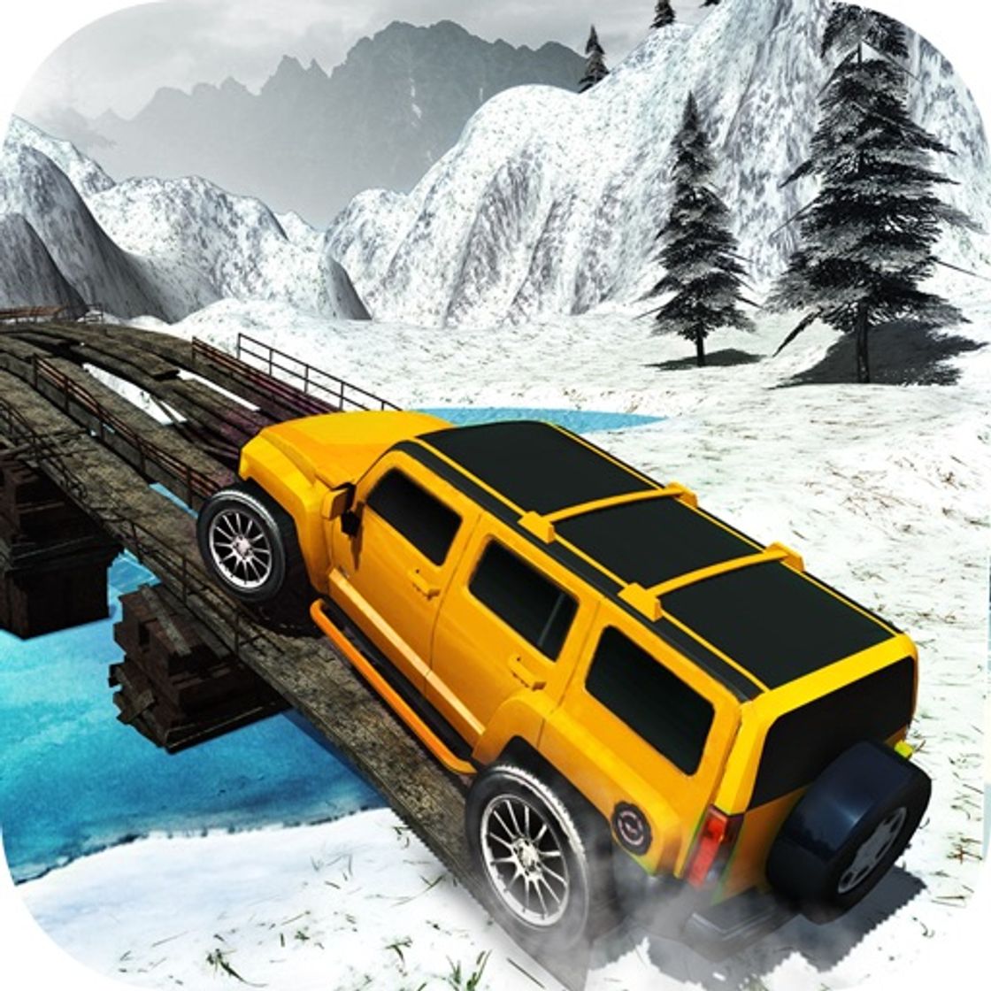 App Uphill 4x4 Prado offroad - Crazy Snow driving 2017