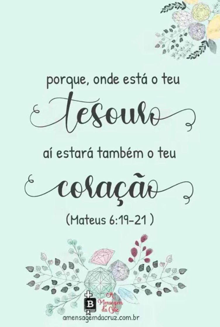 Moda Mateus 6:19 🌸