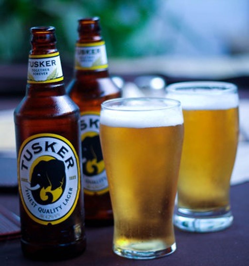 Moda Tusker beer